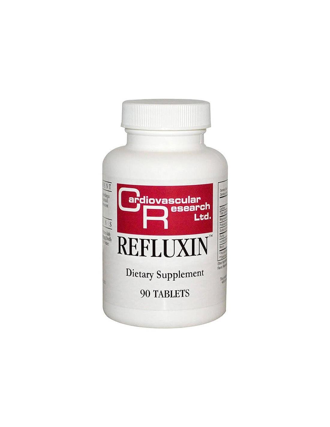 Ecological Formulas, Refluxin, Рефлуксин, 90 дъвчащи таблетки