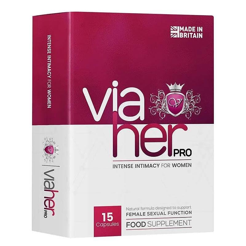 Via Her Pro, Афродизиак за жени, 15 капсули, Weight World