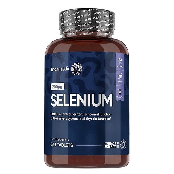 Selenium, Селен (L-селенометионин) 200 µg, 365 таблетки, Weight World