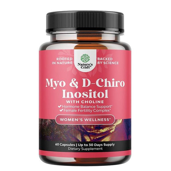 Myo D-Chiro Inositol with Choline/ Мио и D-хиро инозитол + холин x 60 ...