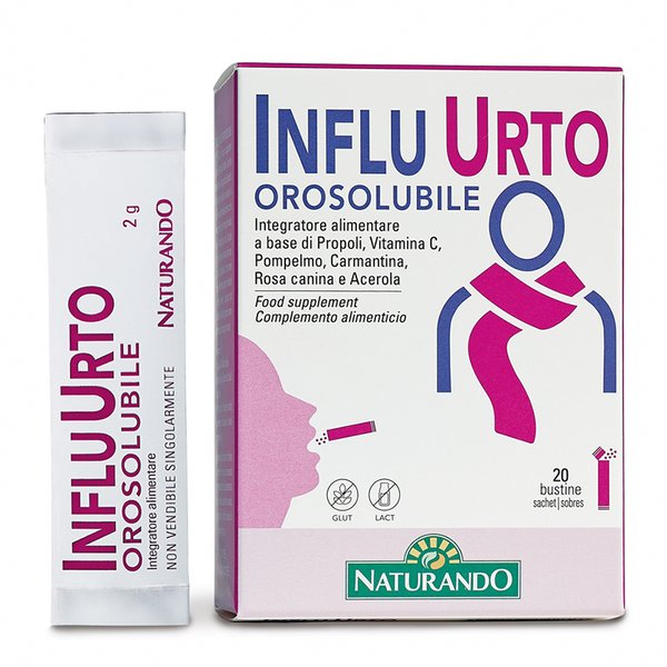 Influ Urto Orosolubile/ Инфлу Урто Имунна защита x 20 сашета, Naturando